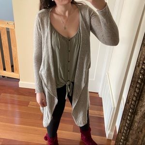 Letarte Luxe Cashmere Cardigan Sz M